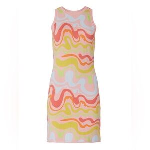 Nicole Miller Chakra Waves Mini Dress size M